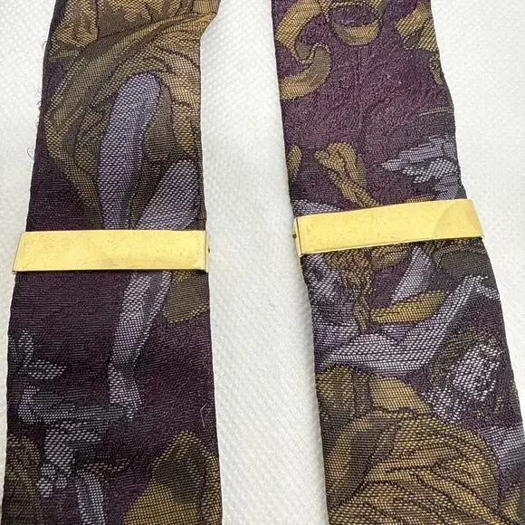 Trafalgar Limited Edition Men Silk suspenders braces Saint Angel - Picture 11 of 12